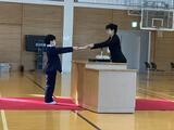 修了証書授与（５年代表児童）